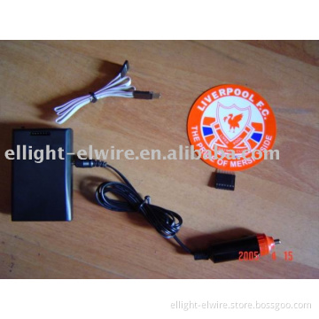 EL Car Sticker (105mmX95mm)